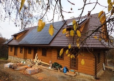 Energeticky soběstačná dřevěnice – Valašsko