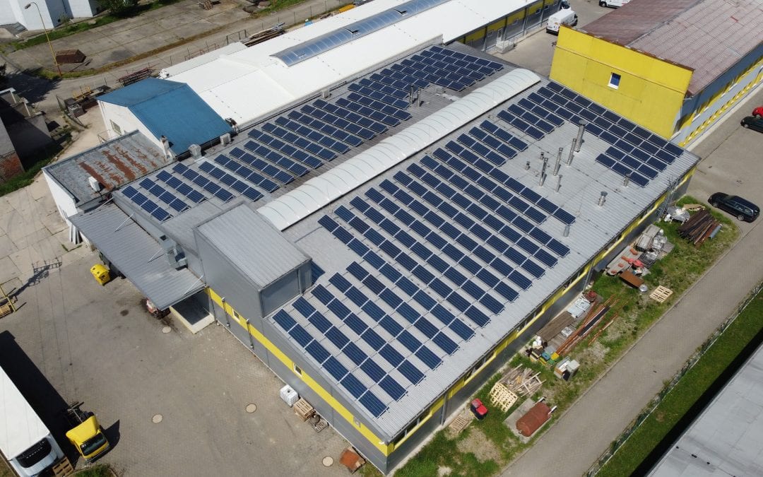 Fotovoltaická elektrárna s bateriemi, Pekárna Javor