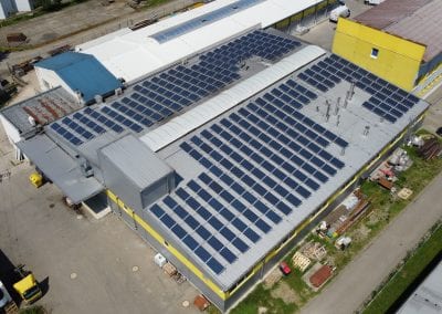 Fotovoltaická elektrárna s bateriemi, Pekárna Javor